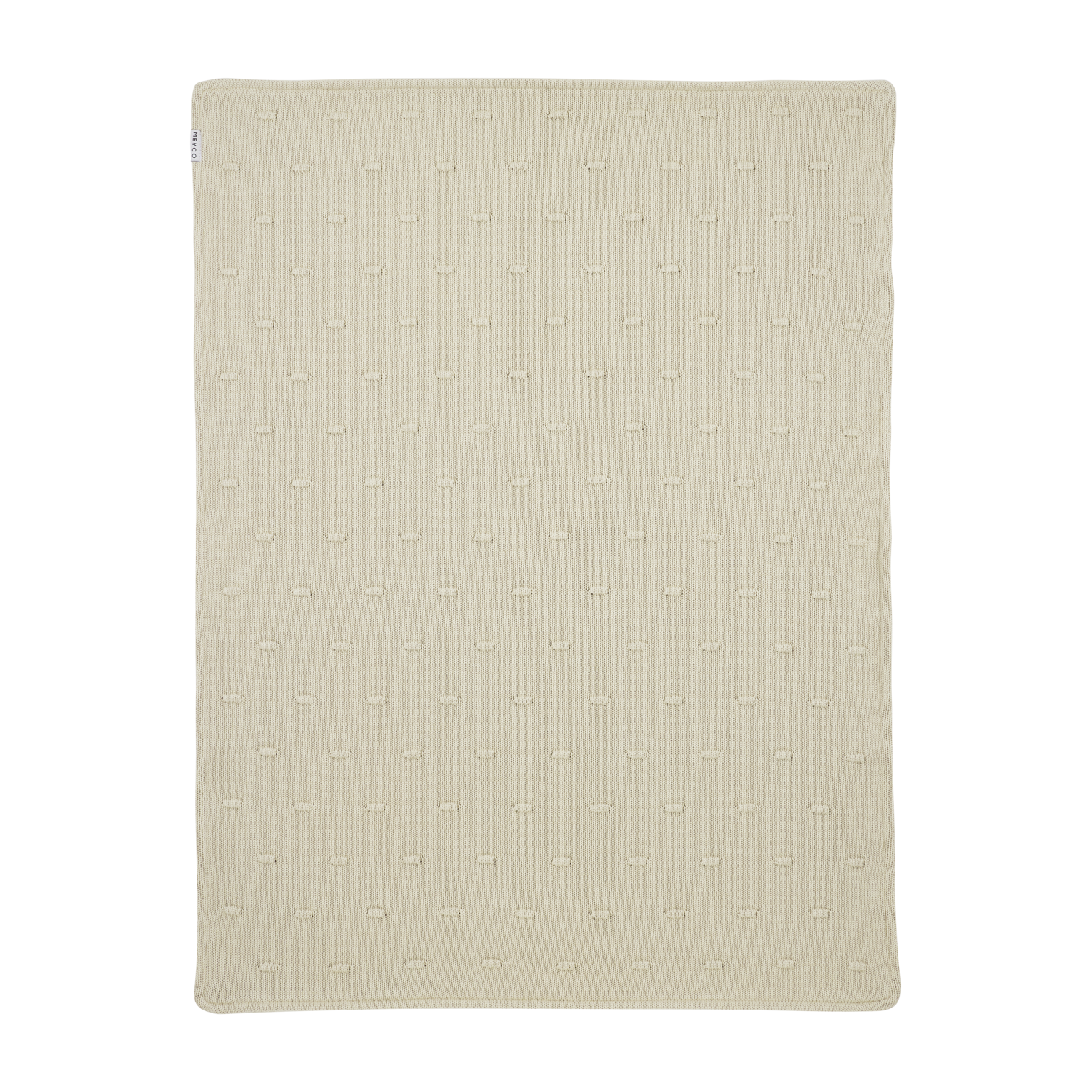 Meyco Decke Knots teddy Soft sand