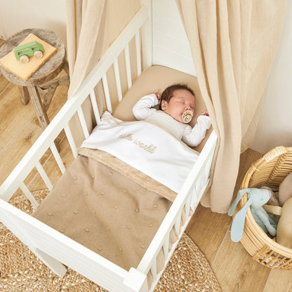 Meyco Decke Mini Knots teddy Sand