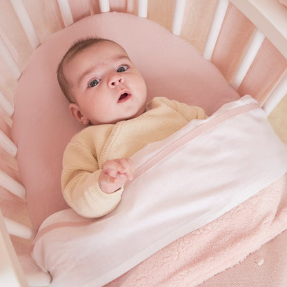 Meyco Decke Mini Knots teddy Soft Pink