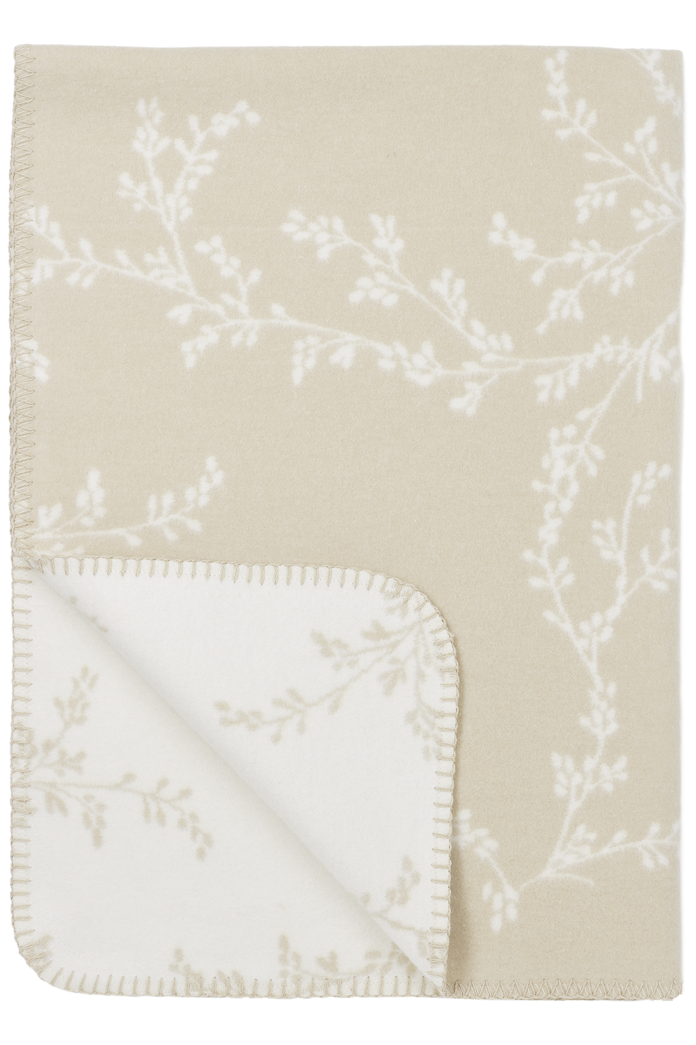 Meyco Decke gewebt Branches Sand Studio