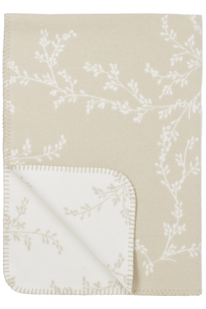 Meyco Decke gewebt Branches Sand