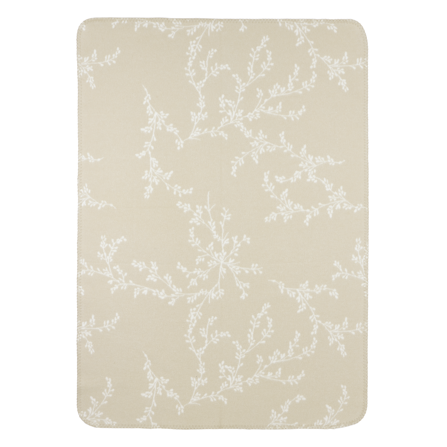 Meyco Decke gewebt Branches Sand