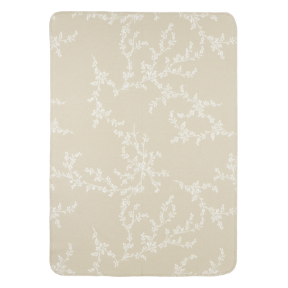 Meyco Decke gewebt Branches Sand