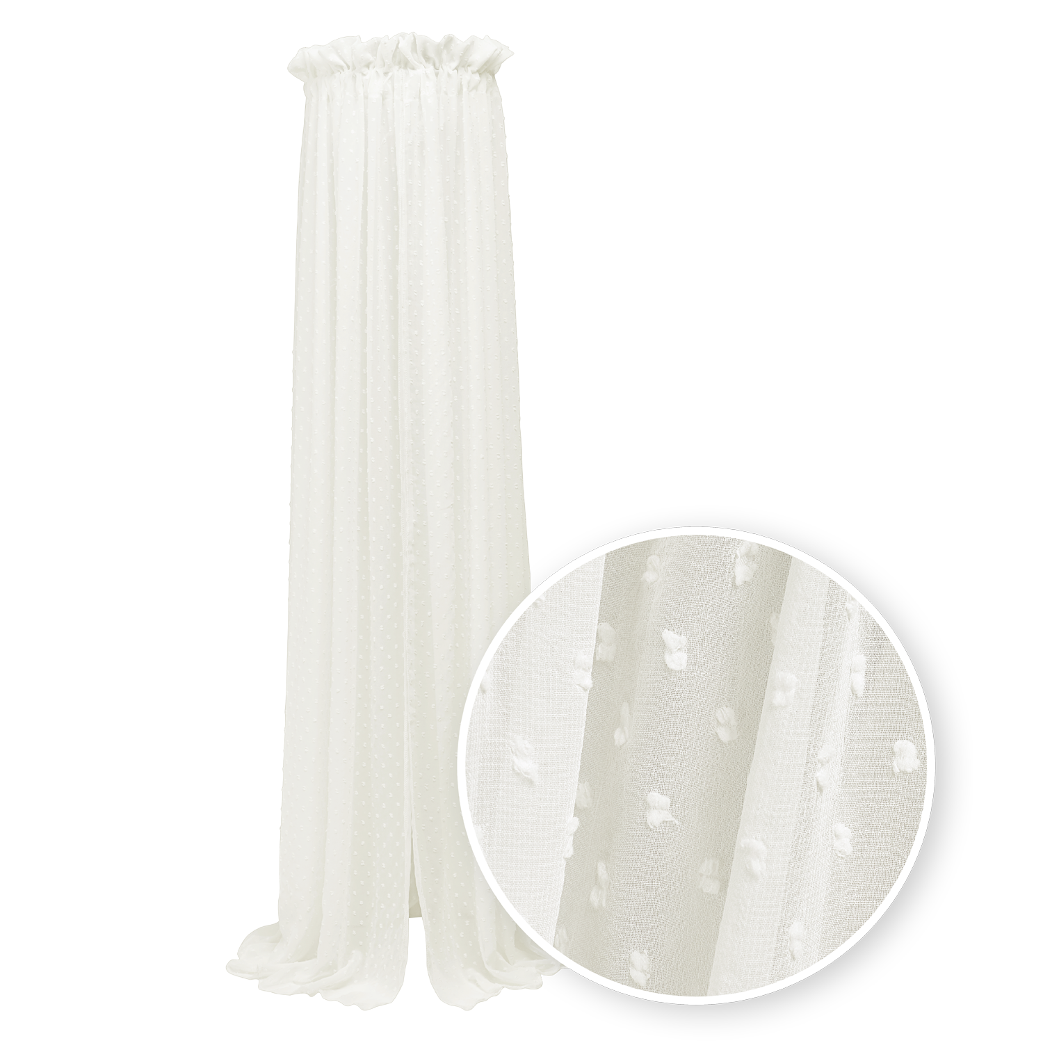 Meyco Betthimmel Plume Offwhite Studio