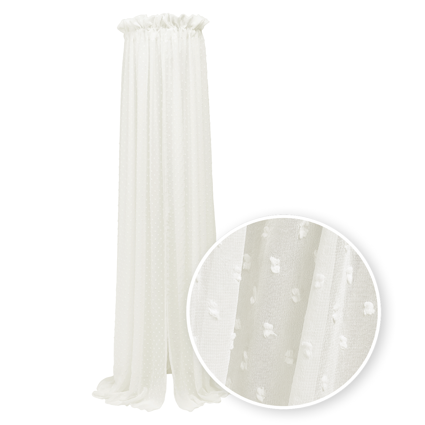 Meyco Betthimmel Plume Offwhite Studio