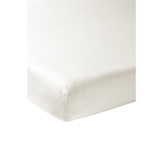 Meyco Spannbettlaken jersey Offwhite Studio