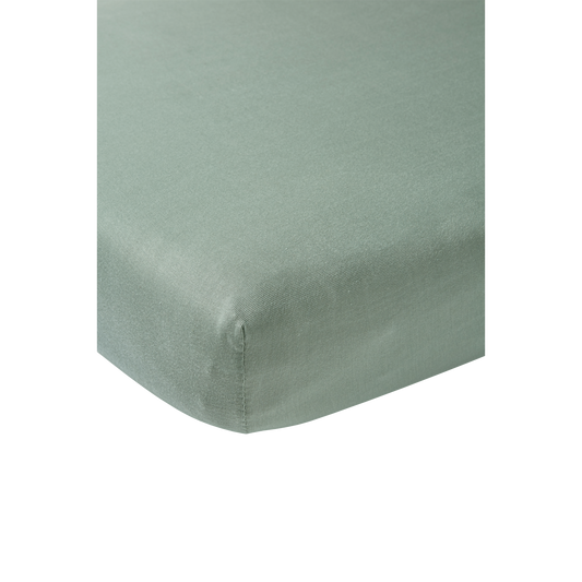 Meyco Spannbettlaken jersey Stone Green Studio
