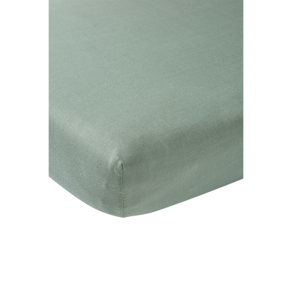 Meyco Spannbettlaken jersey Stone Green