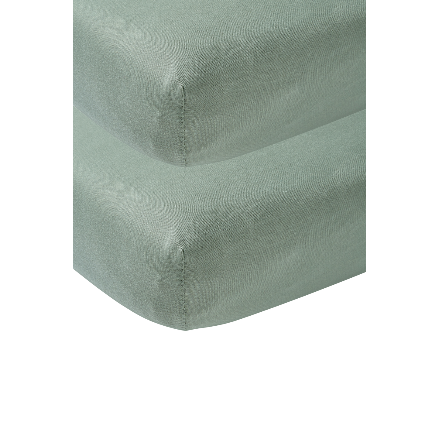 Meyco Spannbettlaken jersey Stone Green