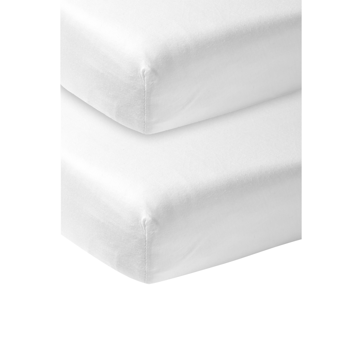 Meyco Spannbettlaken jersey White