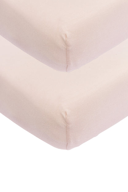 Meyco Spannbettlaken jersey Soft Pink