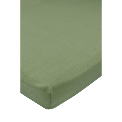 Meyco Spannbettlaken jersey Olive Green