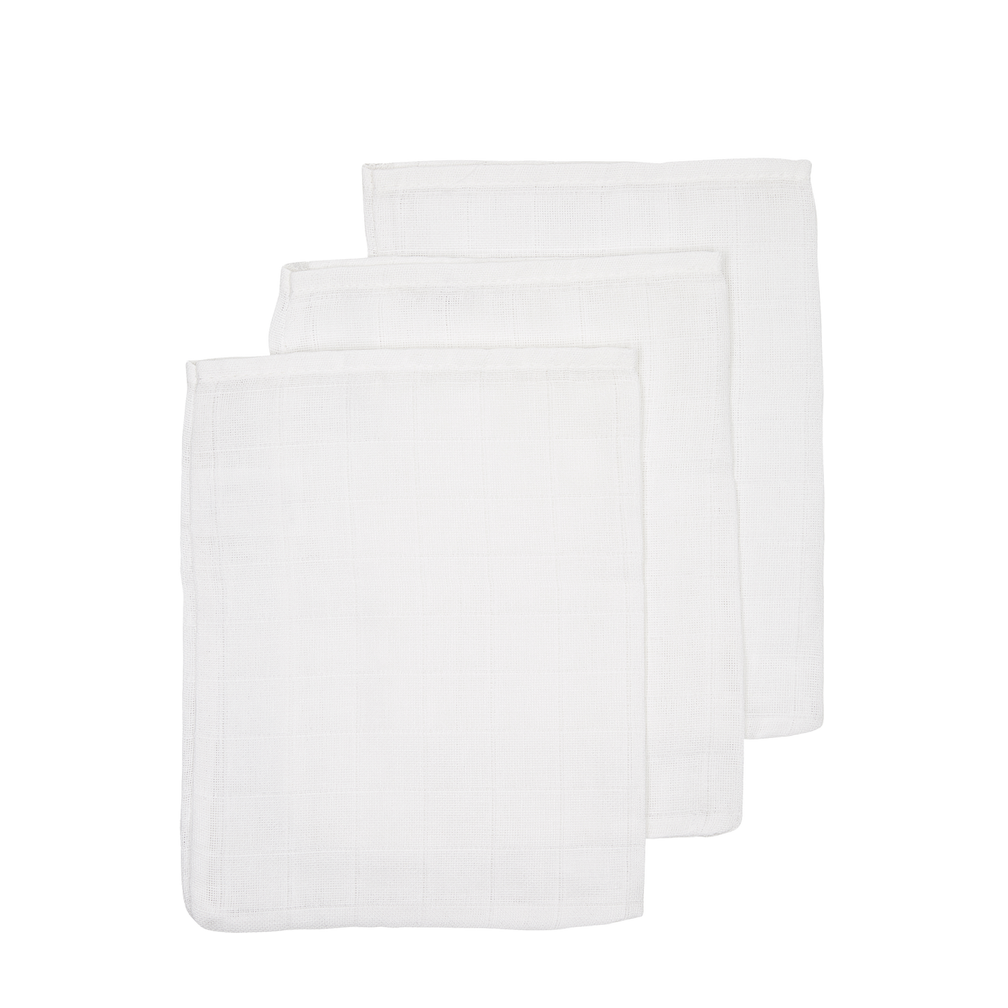 Meyco Musselinwindeln - White White Studio