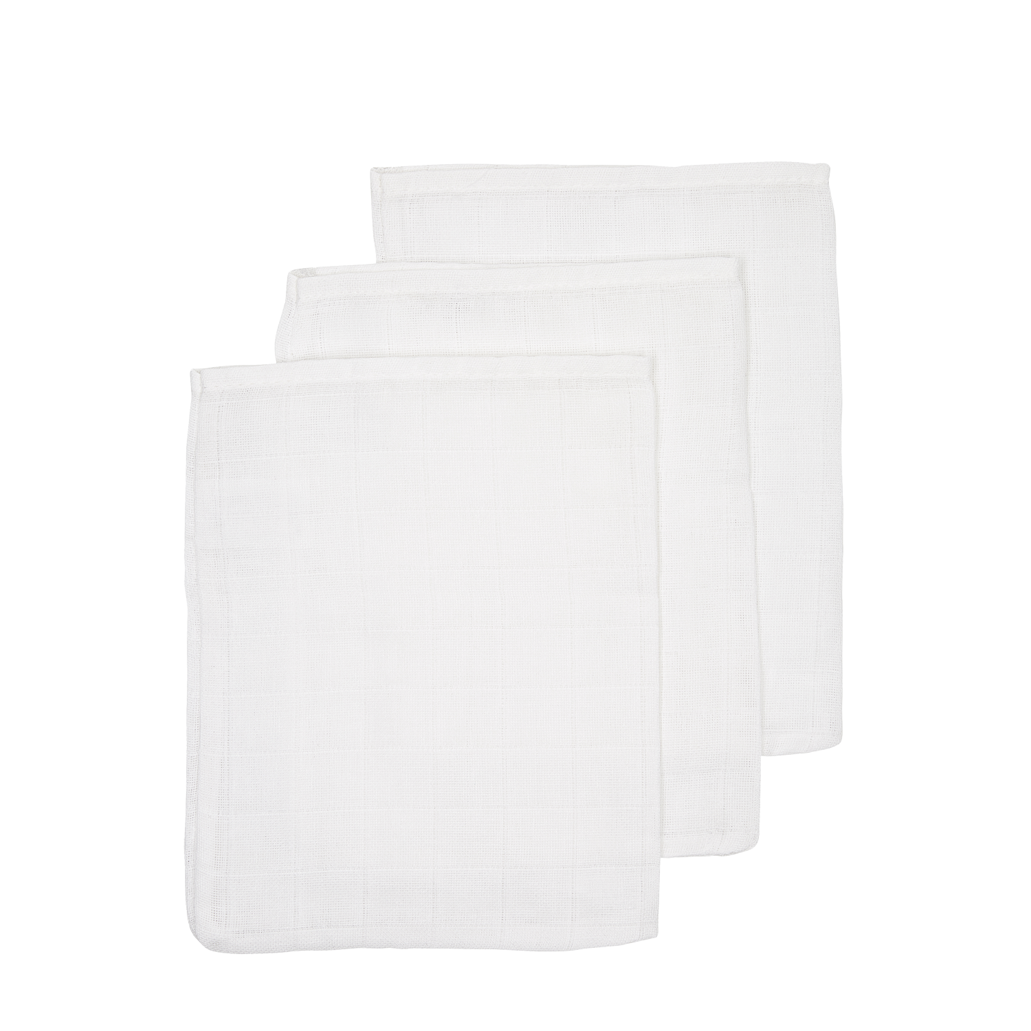 Meyco Musselinwindeln - White White Studio