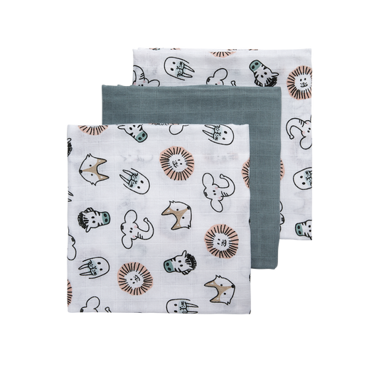 Meyco Musselinwindeln - Animal Multicolour Animal Multicolour Studio