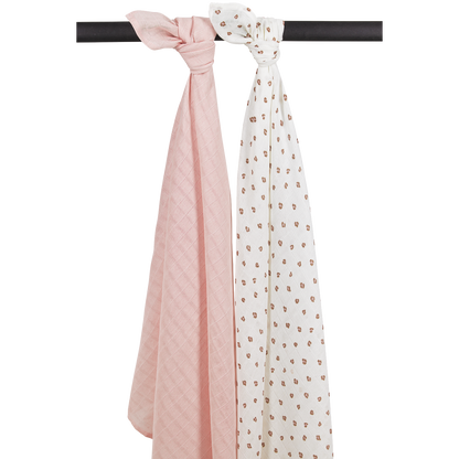 Meyco Musselinwindeln - Mini Panther Soft Pink Mini Panther Soft Pink