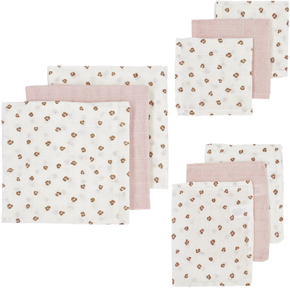 Meyco Musselinwindeln - Mini Panther Soft Pink Mini Panther Soft Pink