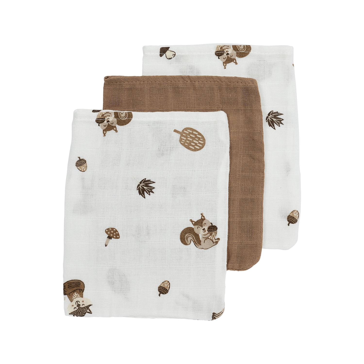 Meyco Musselinwindeln - Forest Animals Toffee Forest Animals Toffee Studio