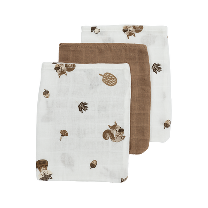 Meyco Musselinwindeln - Forest Animals Toffee Forest Animals Toffee Studio