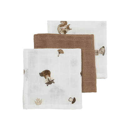 Meyco Musselinwindeln - Forest Animals Toffee Forest Animals Toffee