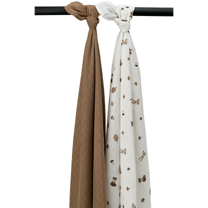 Meyco Musselinwindeln - Forest Animals Toffee Forest Animals Toffee
