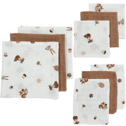 Meyco Musselinwindeln - Forest Animals Toffee Forest Animals Toffee