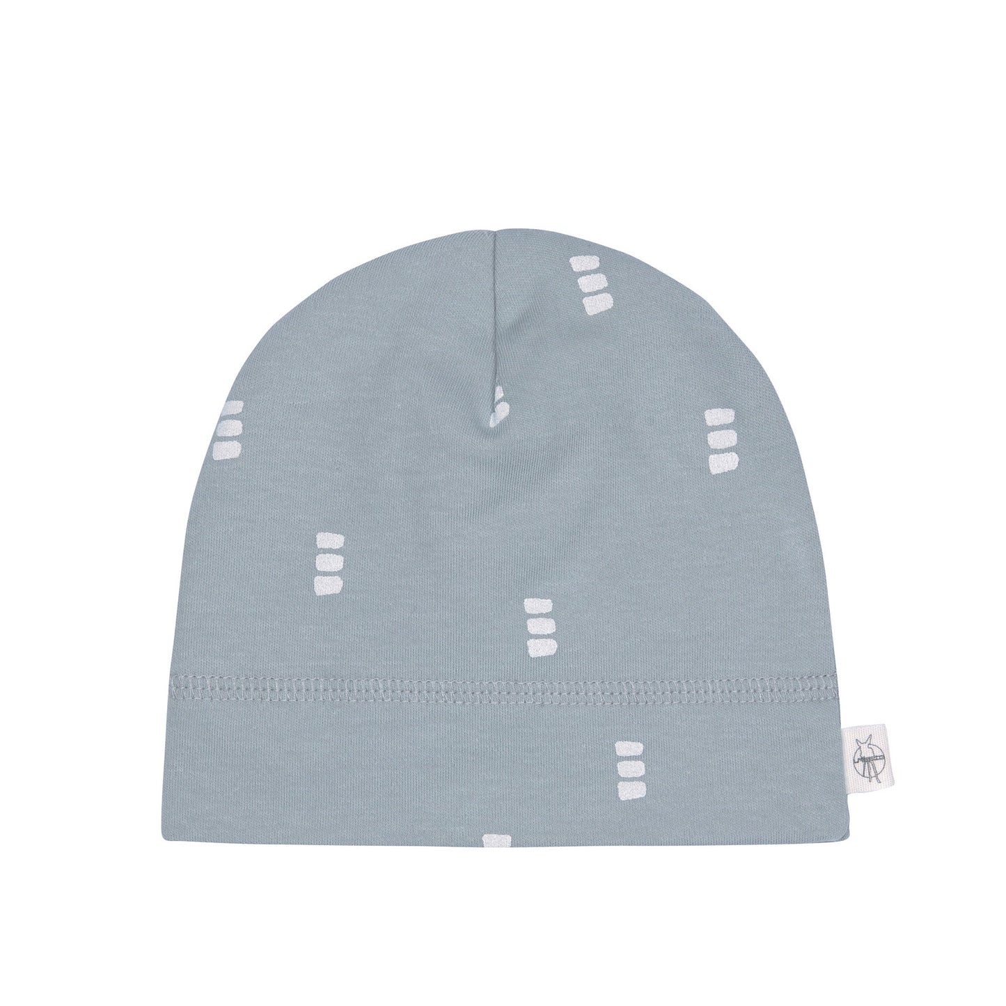Beanie Baby Bio Baumwolle, Blöcke, Blau