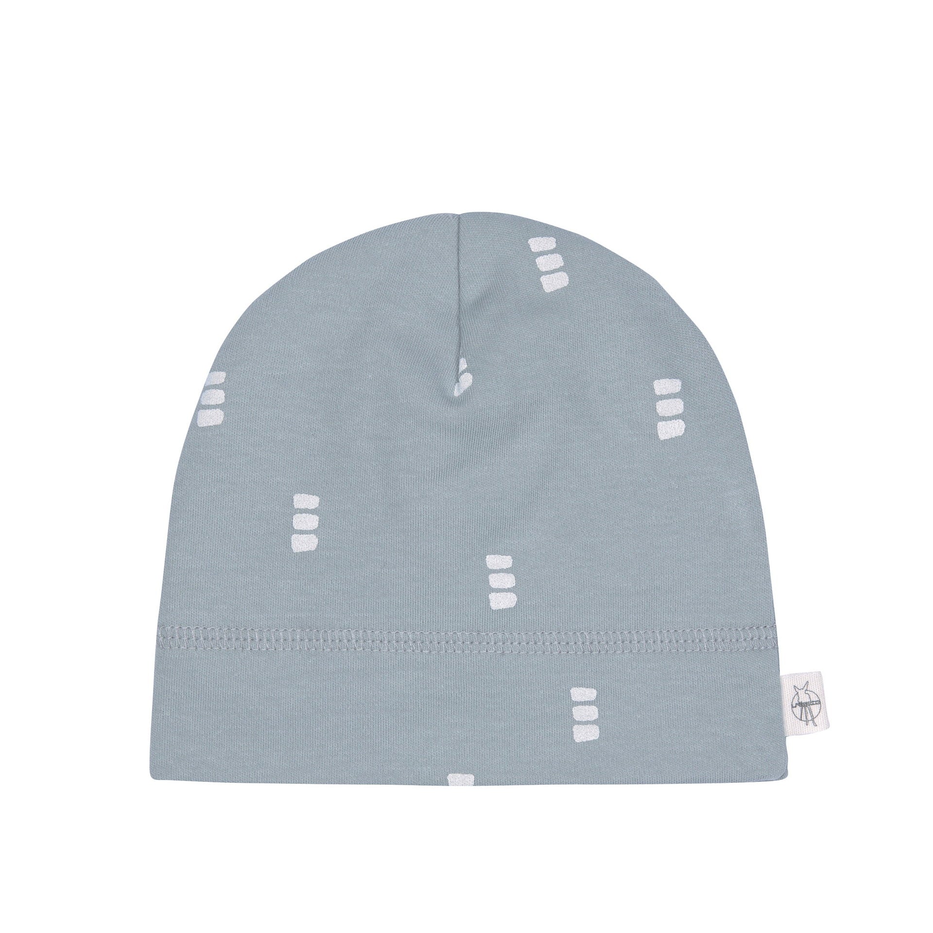 Beanie Baby Bio Baumwolle, Blöcke, Blau