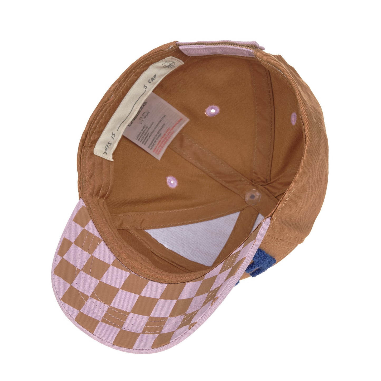 Lässig Basecap Kinder Little Gang, Free Karamell Lifestyle Bild