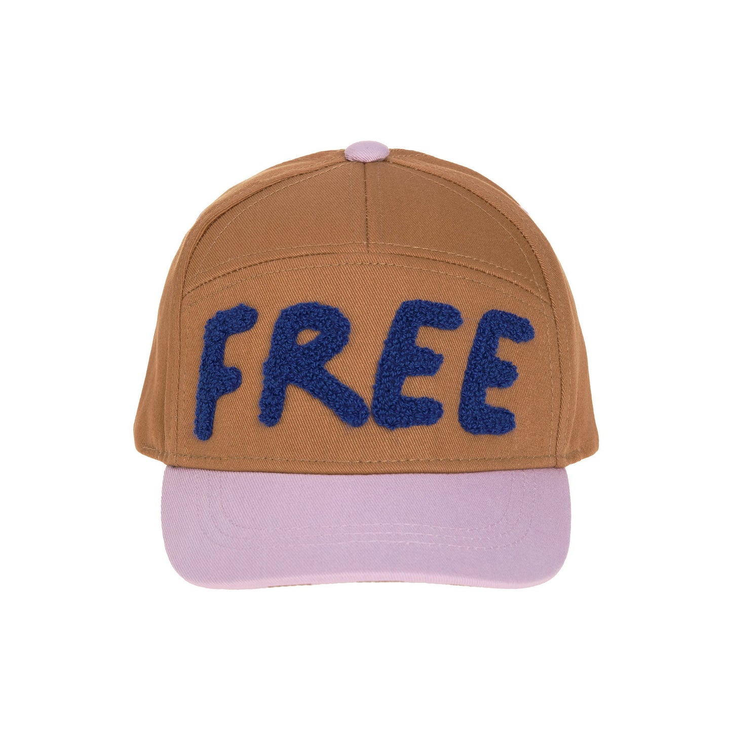Lässig Basecap Kinder Little Gang, Free Karamell Detail Bild