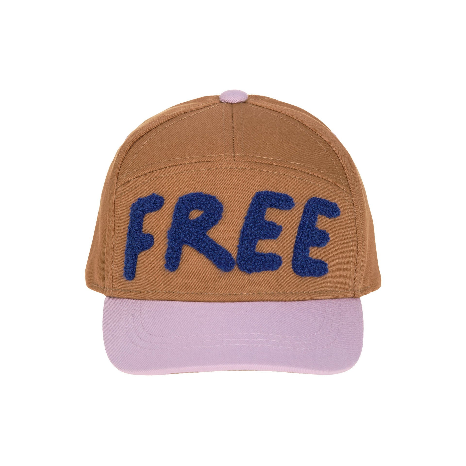 Lässig Basecap Kinder Little Gang, Free Karamell Detail Bild