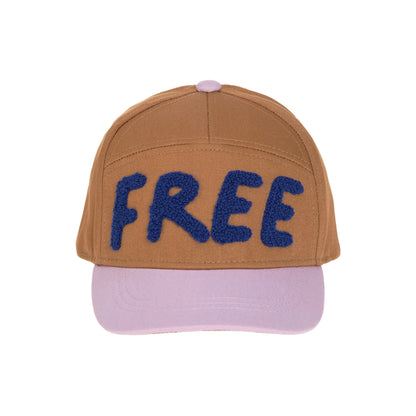 Lässig Basecap Kinder Little Gang, Free Karamell Detail Bild