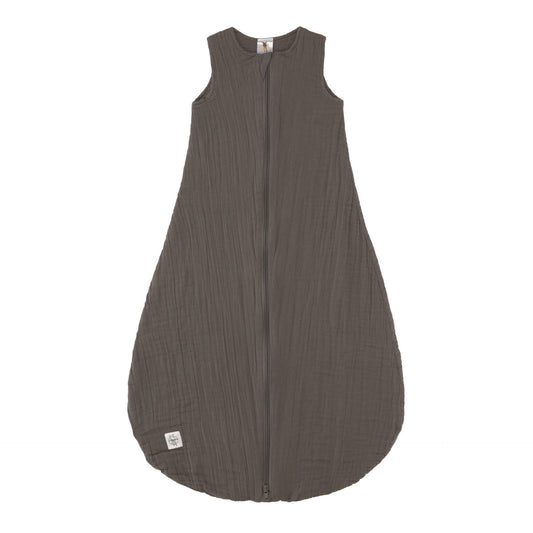 Baby Sommerschlafsack Tog 1 Bio Baumwolle, Anthrazit