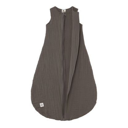 Lässig Baby Sommerschlafsack Tog 1 Bio Baumwolle, Anthrazit Detail Bild