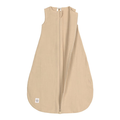 Lässig Baby Sommerschlafsack Tog 1 Bio Baumwolle, Nature, Beige Seitenansicht