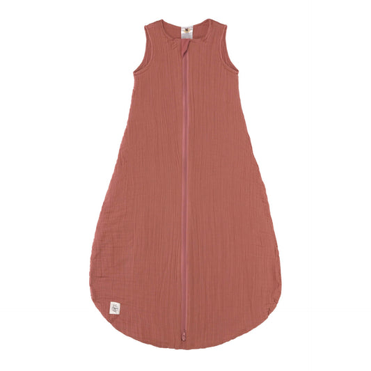 Baby Sommerschlafsack Tog 1 Bio Baumwolle, Rosewood Rosa