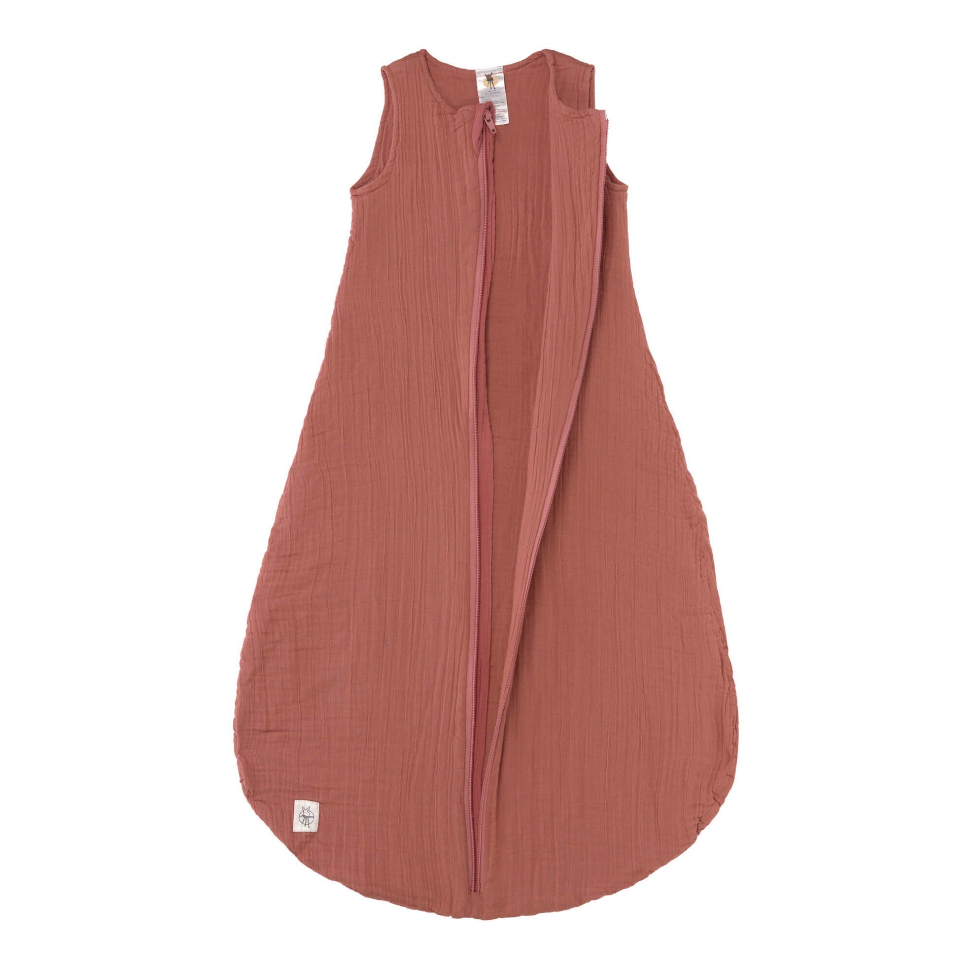Lässig Baby Sommerschlafsack Tog 1 Bio Baumwolle, Rosewood Rosa Verpackung
