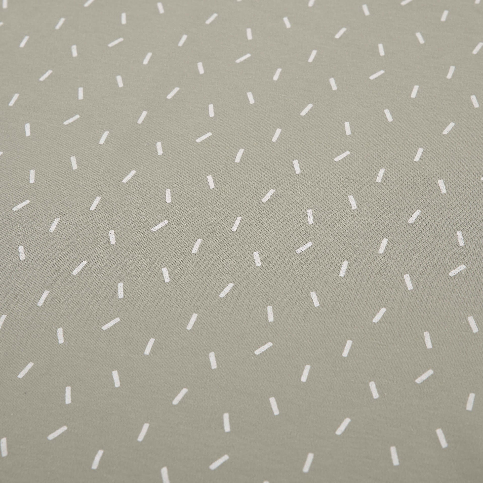 Lässig Babydecke Bio Baumwolle, Speckles Oliv Rückansicht