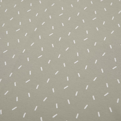 Lässig Babydecke Bio Baumwolle, Speckles Oliv Rückansicht