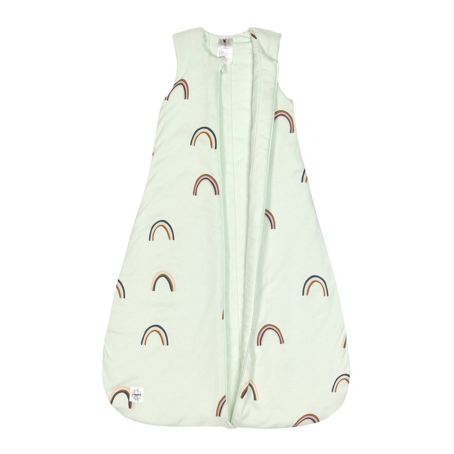 Lässig Babyschlafsack 2,5 TOG Regenbogen, Mint Verpackung