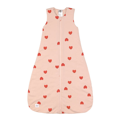 Babyschlafsack 2,5 TOG Herz, Rosa