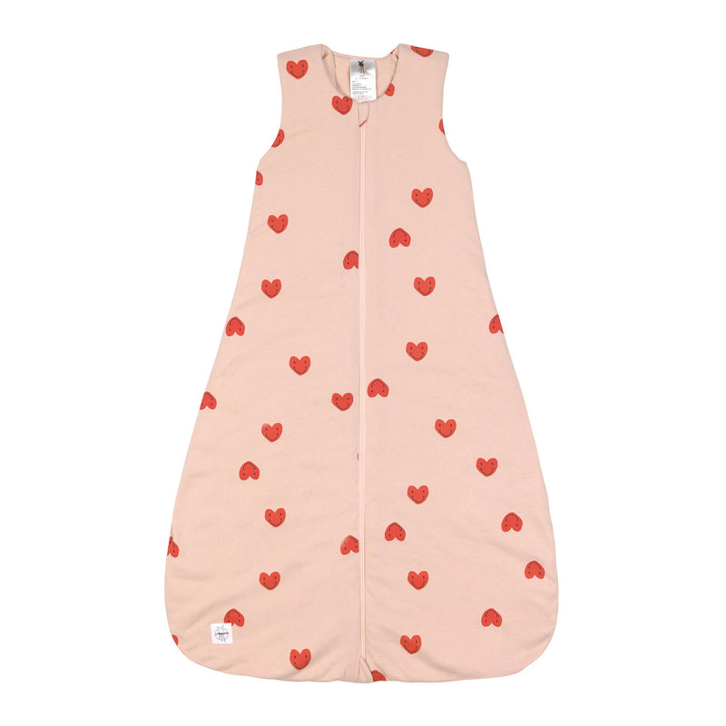 Babyschlafsack 2,5 TOG Herz, Rosa