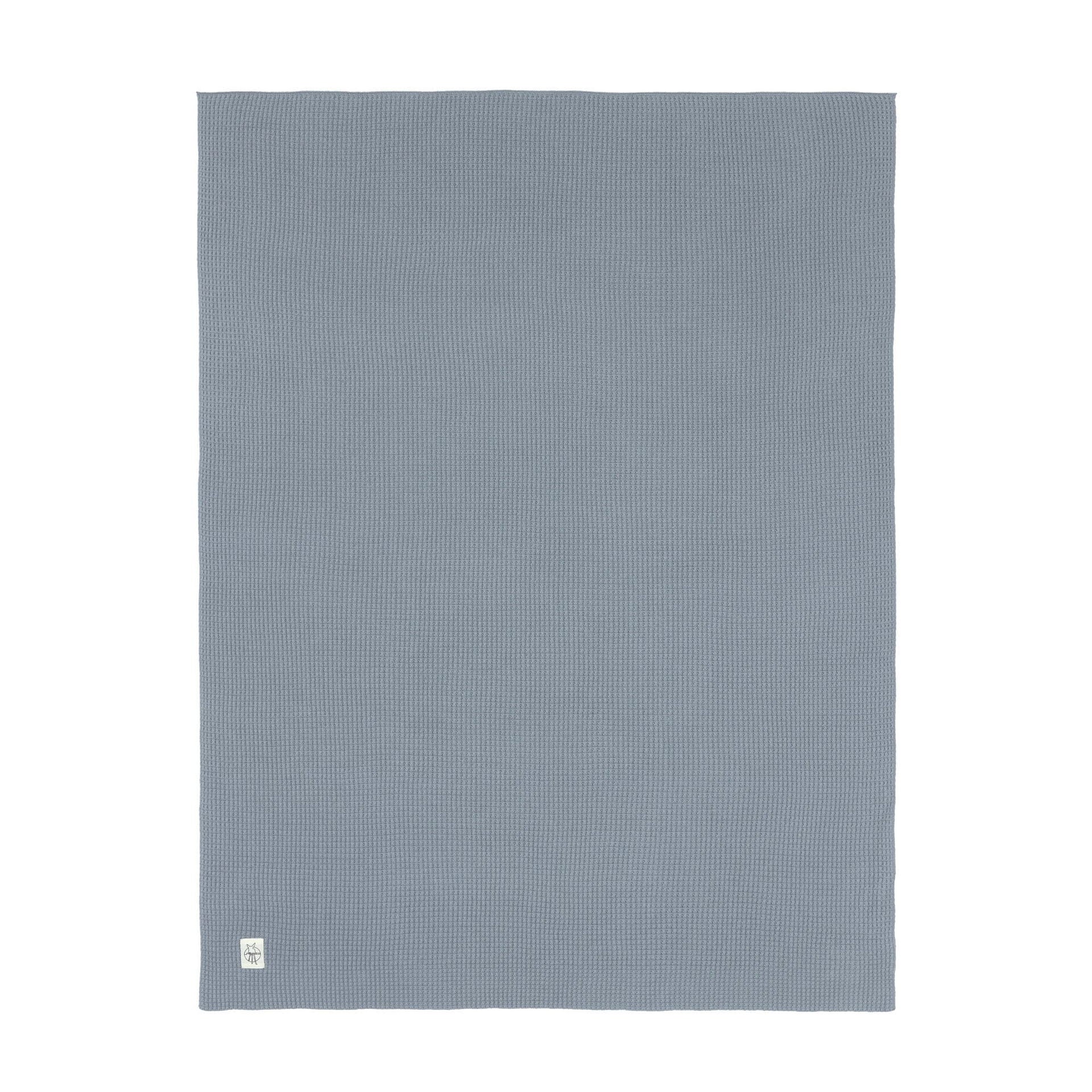 Babydecke Bio Baumwolle, Nubs, Blau