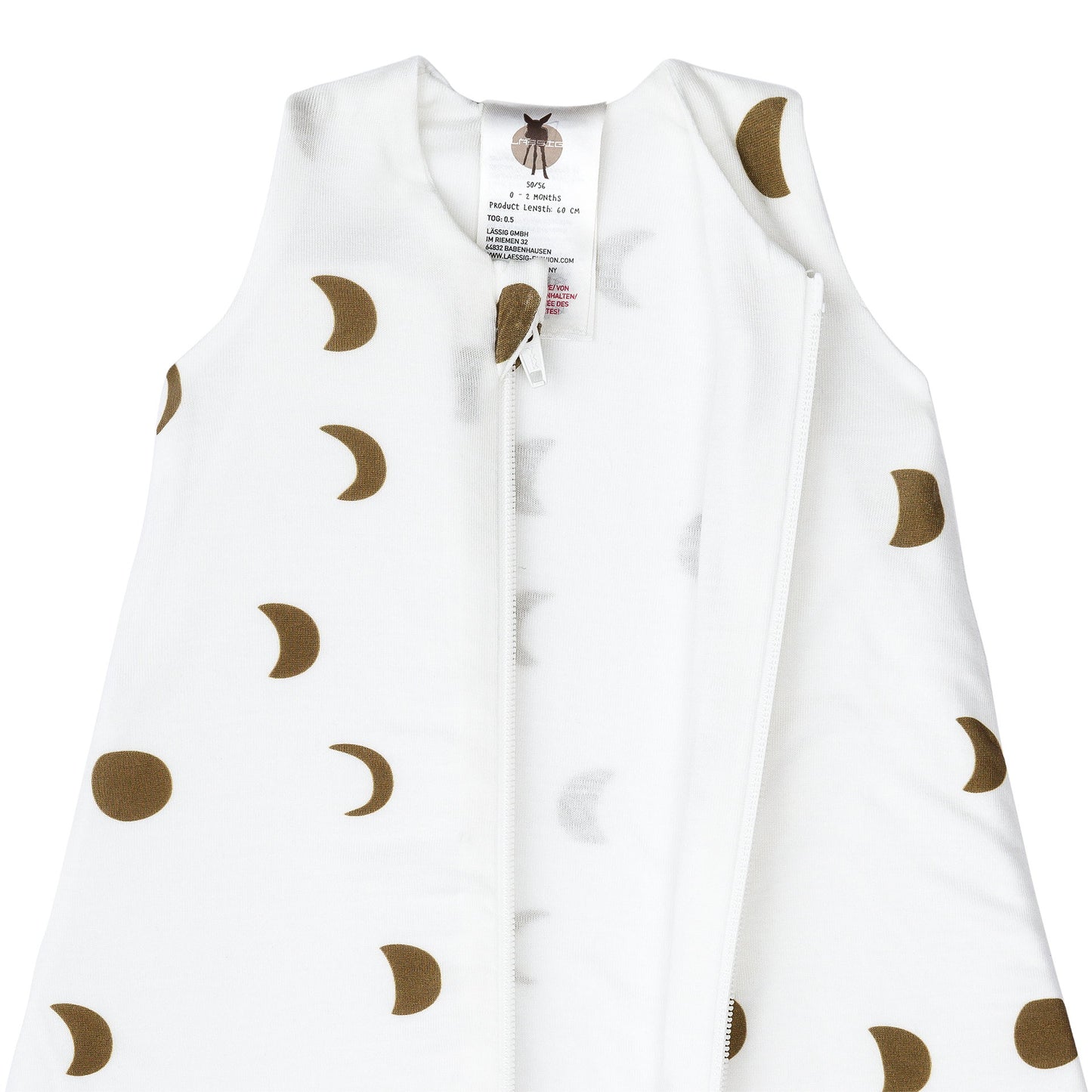 Lässig Baby Schlafsack 0,5 TOG Mond, Milky Lifestyle Bild