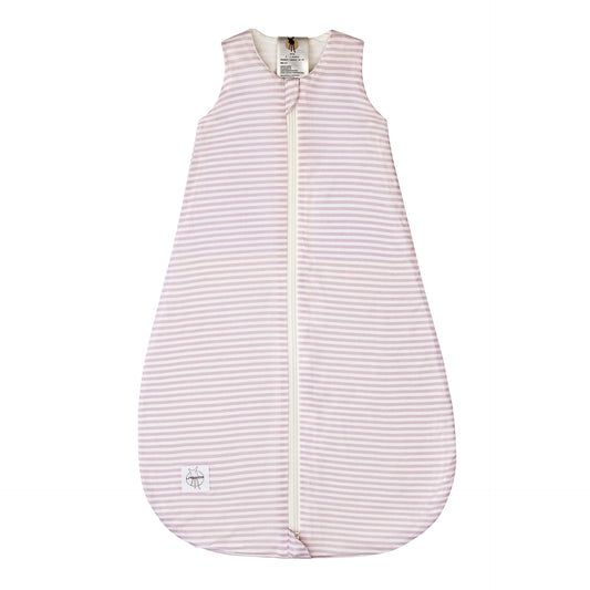 Baby Schlafsack 0,5 TOG Gestreift, Lila Milky