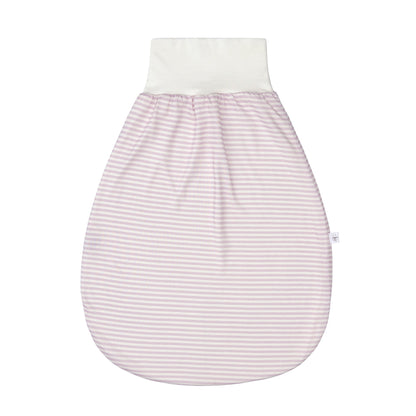 Baby Strampelsack 0,5 TOG Gestreift, Lila Milky