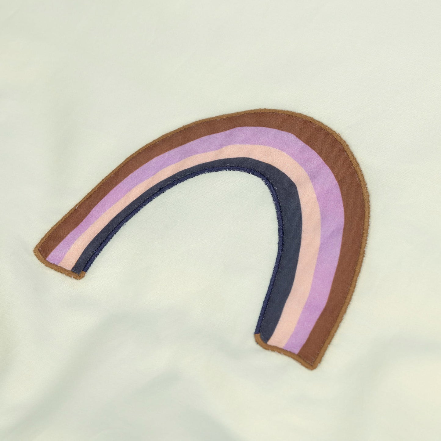 Lässig Bettwäsche Set Kinder Bio Baumwolle, Regenbogen, Grün Milky Detail Bild