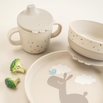 Done by Deer Foodie Geschirr-Set Lalee sand mit Saugnapf Lieferumfang