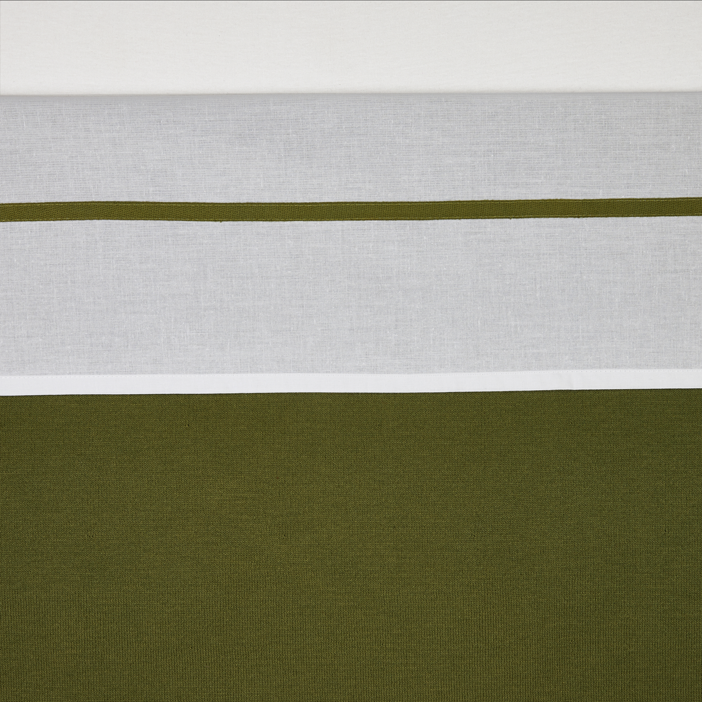 Meyco Bettlaken biese Olive Green
