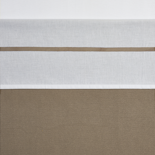 Meyco Bettlaken biese Taupe Studio
